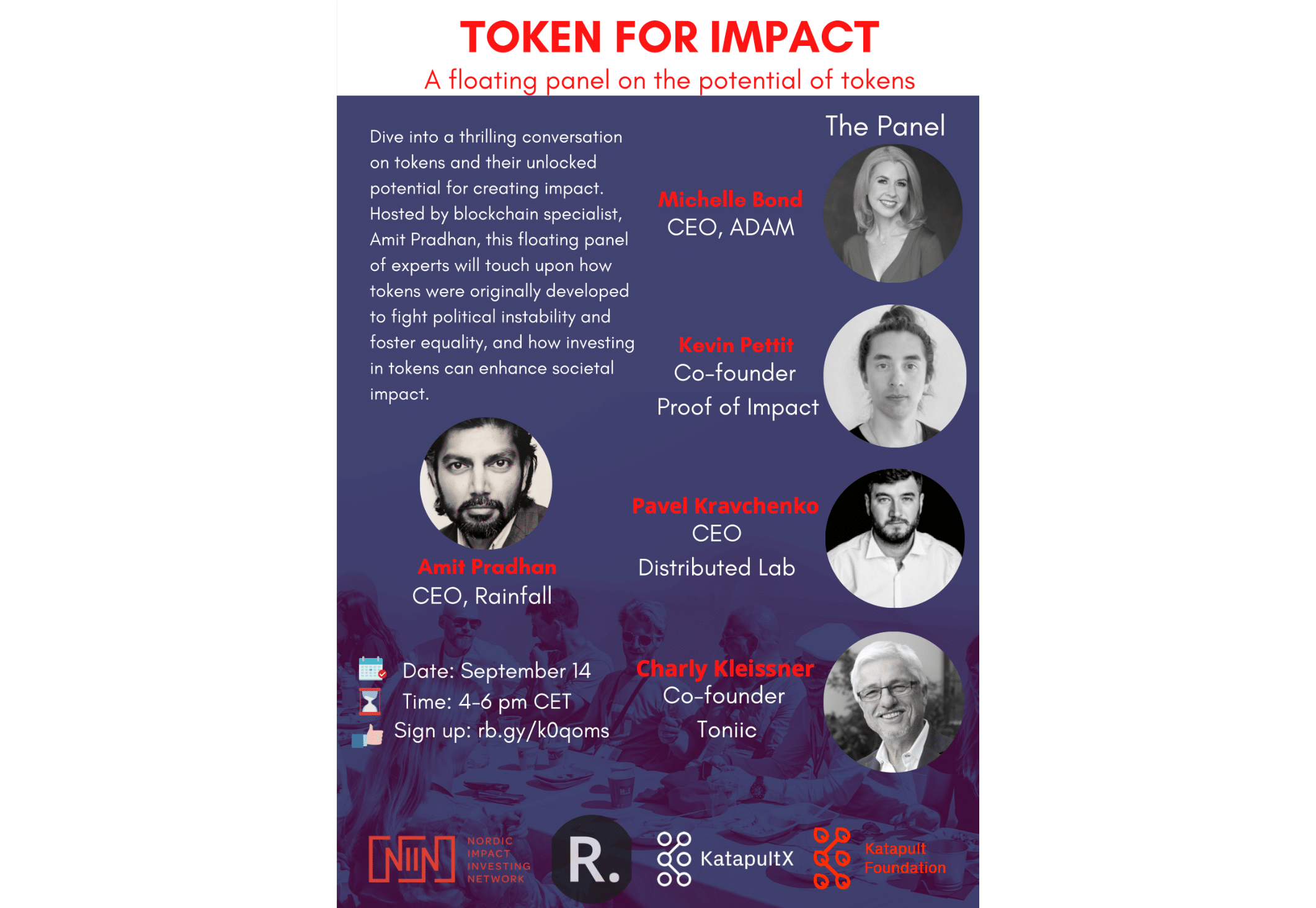 Token for impact investing event bitcoin