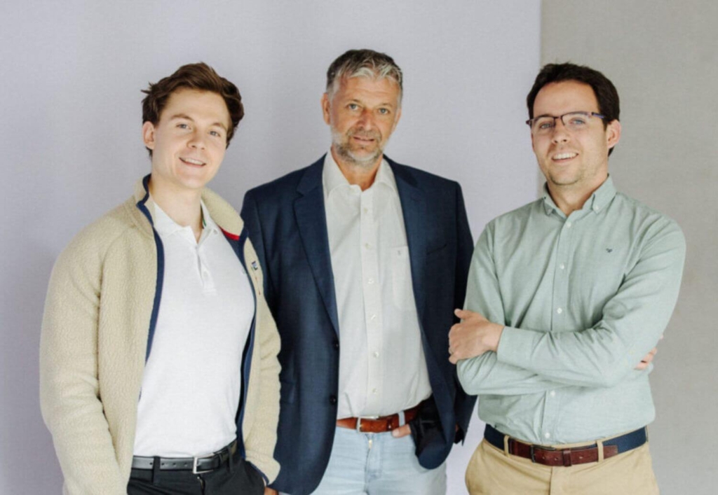 David Strittmatter, Co-Founder and CEO; Jens Geppert, Co-Founder and COO and Dr. Francisco Vidal Vazquez, Co-Founder and CTO.